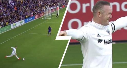 بالفيديو.. روني يواصل أهدافه الرائعة في الدوري الأمريكي